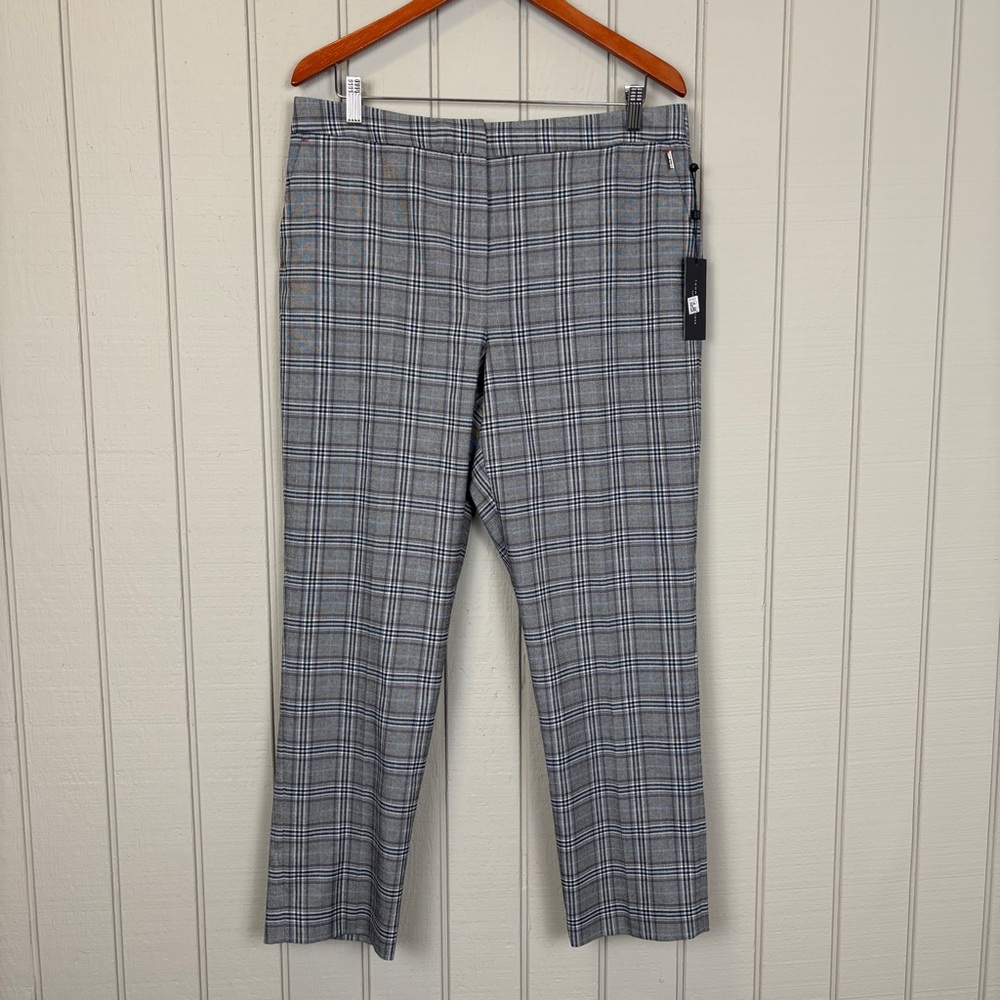 NWT Tommy Hilfiger Sloane-Ankle Elasticized back Waist-Band Slim-Leg Size 14